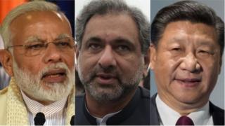 انڈیا، پاکستان اور چین کے سربراہان مملکت
