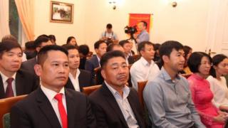 Quang cảnh Lễ kỷ niệm Quốc khánh Việt Nam do Sứ quán VN tại Đức tổ chức hôm 31/8/2017.