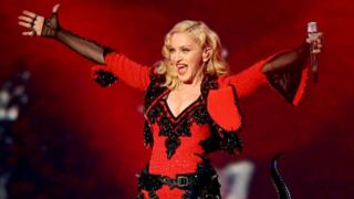 Madonna at the Grammy's February 2015