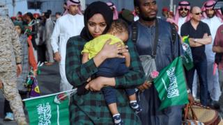 Civilians of different nationalities arrive at Jeddah Sea Port after being evacuated by Saudi Arabia from Sudan, to escape the conflict, in Jeddah, Saudi Arabia, April 26, 2023