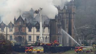 Teine aig Cameron House