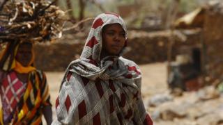 Une jeune femme soudanaise