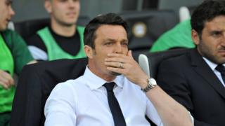 L'Udinese se sépare de Massimo Oddo.