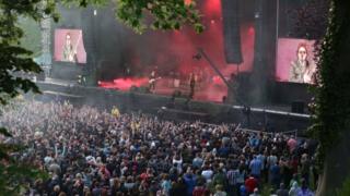 Manic Street Preachers Perform At Cardiff Castle
