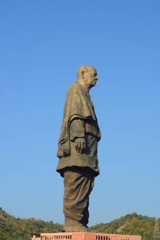 Ariko iyi shusho yo muri leta ya Gujarat bisa nkaho itazaramba ku mwanya w'ishusho ndende ku isi