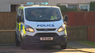 Police at scene