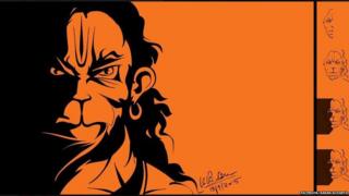 हनुमान, करन आचार्य, केरल