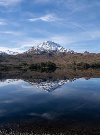 The banks of Loch Clair
