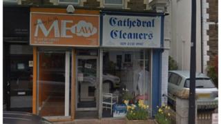 A dry cleaners in Station Road where The Radyr Tap will open
