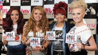 Little Mix promote their first single