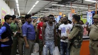 Nigerians attacked in India