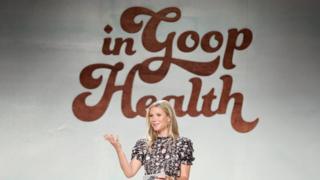 Gwyneth Paltrow em um evento da Goop em junho de 2018 na Califórnia