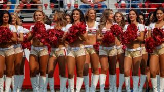 Cheerleaders of the San Francisco 49ers