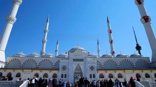 افتتاح بزرگترین مسجد ترکیه در استانبول