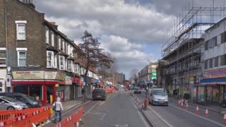 leyton lea bridge road london man bbc dead east shot died caption copyright google