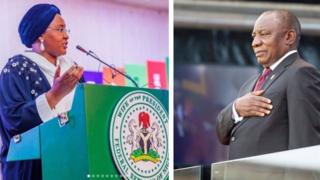 Aisha Buhari si aarẹ South Africa