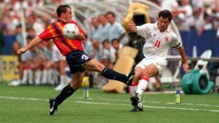 Le nouveau maillot espagnol pour la coupe du monde 2018 est inspiré de celui porté au Mondial 1994 aux Etats-Unis.