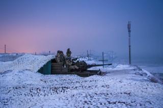 Позиції ЗСУ в зоні АТО