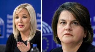 Michelle O'Neill and Arlene Foster
