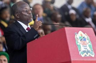 Prezida John Magufuli wa Tanzaniya