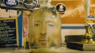 Thom Yorke pickled at the bar of The New Adelphi Club in Hull, where a young Radiohead once played