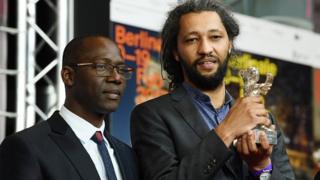 Alain Gomis lors de la 67e Berlinale, le 18 février 2017.