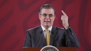 Marcelo Ebrard, canciller de México.