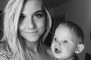 Karly Heweson and her son Joshua