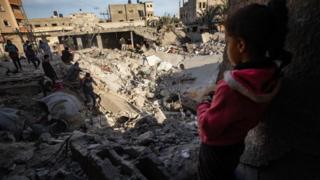Rafah destruction