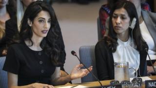 Amal Clooney na ONU