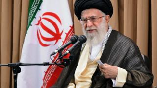 Ayatollah Ali Khamenei addresses senior officials in Tehran (23 June 2015)