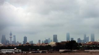 Kuwait City skyline (November 2012)