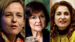 Qaar ka mid ah golaha wasiirrada cusub ee dalka Spain