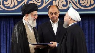 حسن روحانی علی خامنه ای
