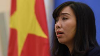 The spokesperson for the Ministry of Foreign Affairs of Vietnam, Le Thi Thu Hang