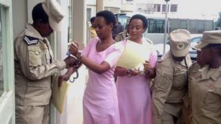 Diane na mama wiwe Adeline Rwigara