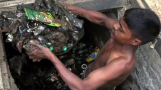 human scavenging