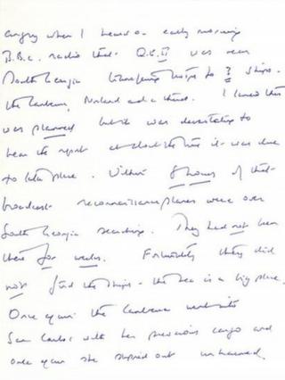 falklands thatcher anguish memoir