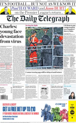 Daily Telegraph 18 June