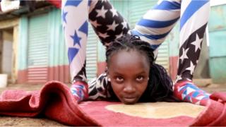 Grace Wanja dey show her talent