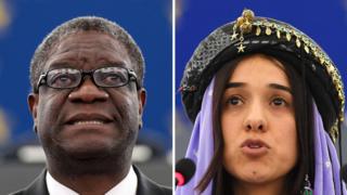 Denis Mukwege y Nadia Murad, ganadores del Nobel de Paz 2018