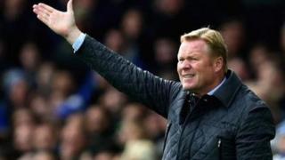Ronald Koeman aliyefutwa kazi na Everton