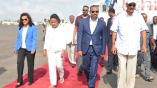 ቀዳማይ ሚኒስተር ኣብይ ኣሕመድ ኣስመራ ኣብ ዝኣተወሉ እዋን
