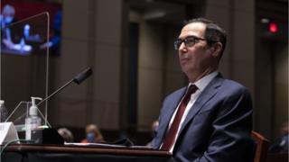 US Treasury Secretary Steven Mnuchin was under pressure to share more information about the loans