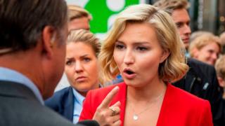 Ebba Busch Thor es la líder del Partido Democristiano.