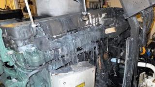 Wight Sky engine fire