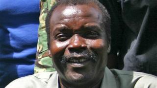 Joseph Kony, le chef de l'Armée de résistance du Seigneur, dont les membres opèrent en Ouganda, en RCA et en RDC.