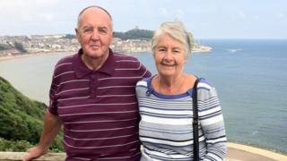 Brian Taylor and wife Nancy Sykes-Taylor