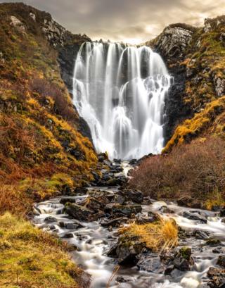 Clashnessie Waterfall