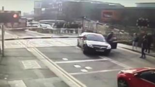 Incident on crossing in Lincoln